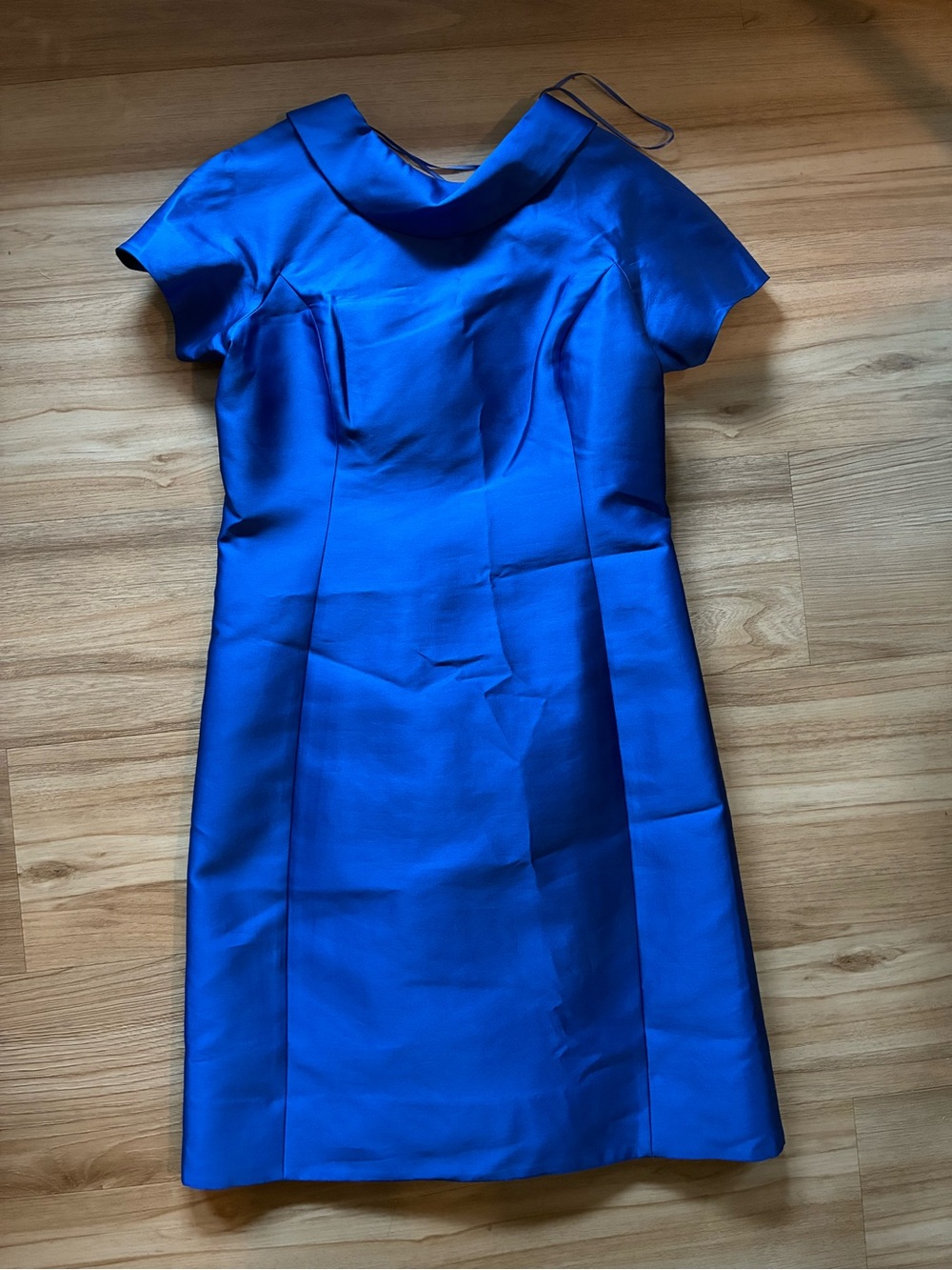 Teri Jon Cobalt Blue Sheath Dress